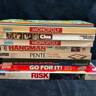 Vintage board games monopoly clue, you can have it all