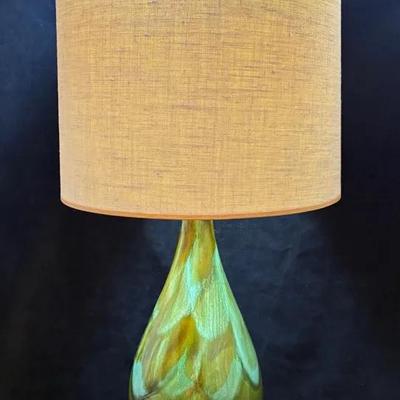 Vintage 70s ceramic lamp