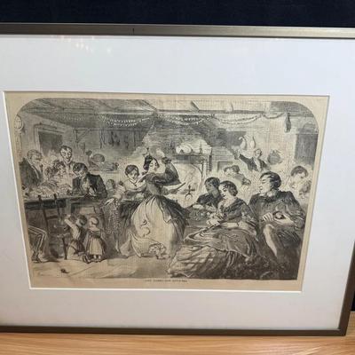 Fall games the apple bee" by american artist winslow homer.