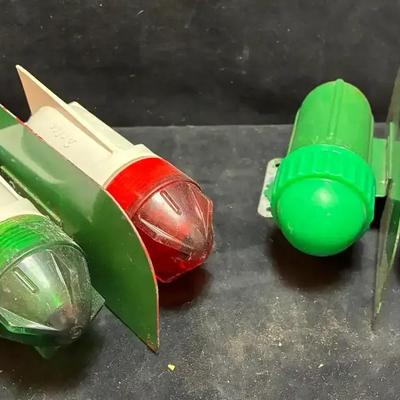 Vintage delta bicycle lights