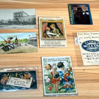 Antique victorian trade cards others