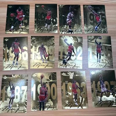 Michael jordan 1992 upper deck jumbo card set of 12