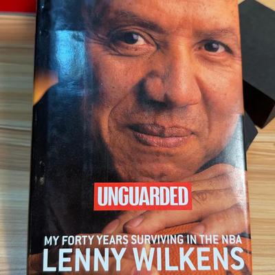 Signed unguarded my forty years surviving in the nba by lenny wilkens