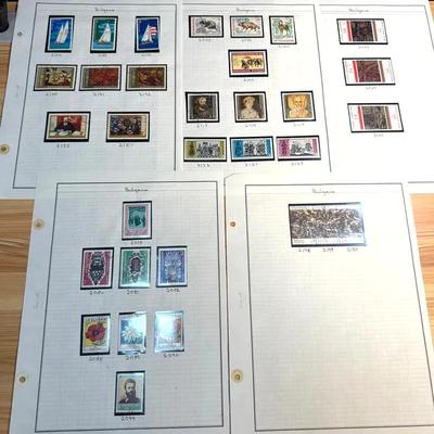 Well organized bulgarian stamps