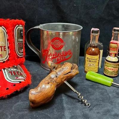 Tecate can novelty hat rainier beer mug and more