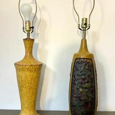 Vintage table lamps