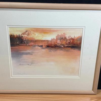 Joseph barrow signed limited edition print