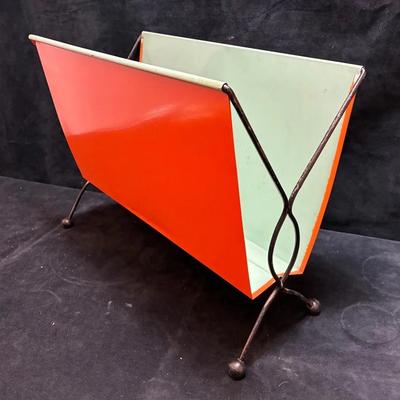 Vintage magazine rack