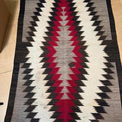 Navajo eye dazzler" rug
