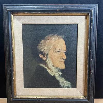 Portrait of composer richard wagner