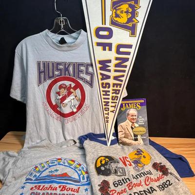 Don james signed book other uw collectibles