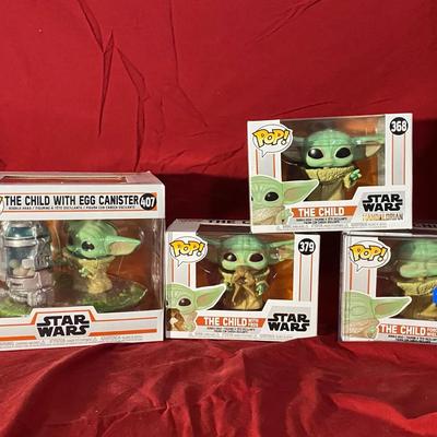 Baby Yoda Funko Pops 