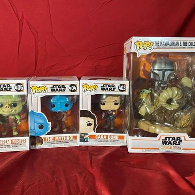 Mandalorian Funko Pops