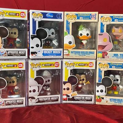 Mickey Funko Pops+