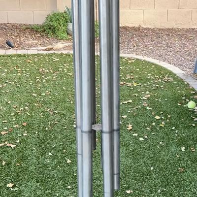 Beautiful Large Outdoor Wind Chime - Rock Top - Very Loud