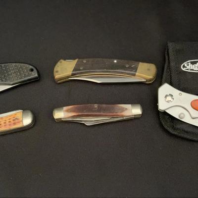 Folding Knives! SpyderCo, Old Timer, Case, Buck, Sheffield 