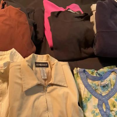 Women’s Mixed Lot - Sweatshirts, Jolly Roger & Sag Harbor Jackets, Caribbean Joe Floral