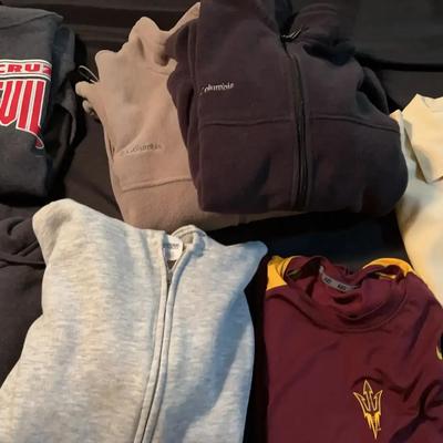 Men’s Clothing - Columbia Sweatshirt, Nike ASU Shirt, Jos A Bank Shirt and More!