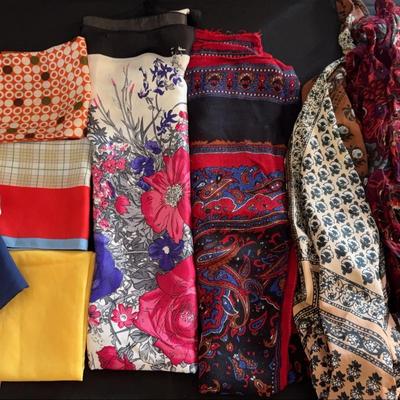 Assorted Scarves & Pocket Squares