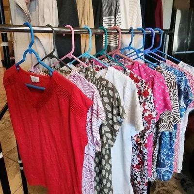 Liz Claiborne Women's Tops - Size Large, Medium & Few Petite, Cardigans, Short-sleeve, Long- Sleeve