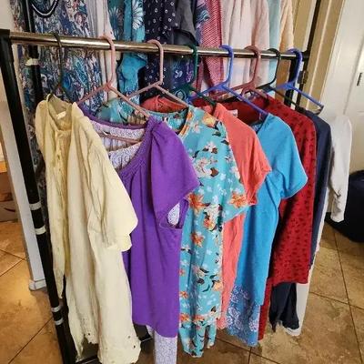 Lovely Collection Of Women's Pajamas, Large & Medium, Gowns, Robes, Matching Sets
