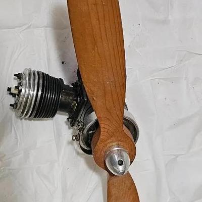 Model Airplane Propeller & Engine
