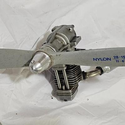 O.S. FS-40 Surpass Four-Stroke RC Airplane Engine w/ Super Nylon Prop
