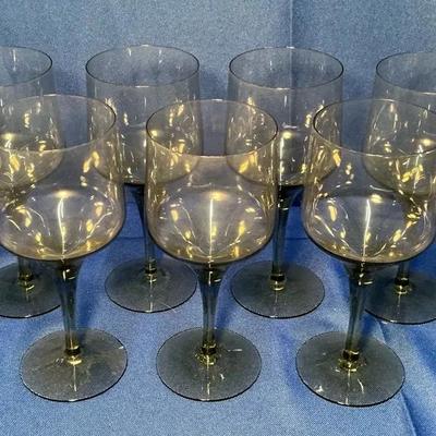 Orrefors Rhapsody Smoke Wine Glasses Set of 11