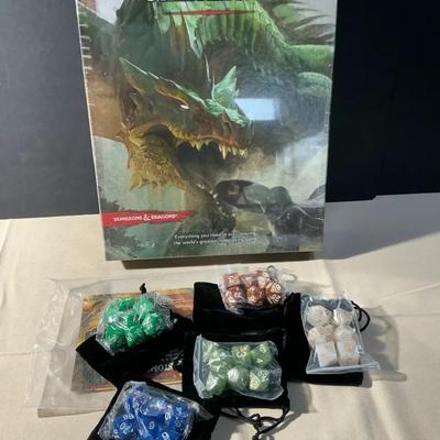 Dungeons And Dragon Starter Set With Dice Sets 