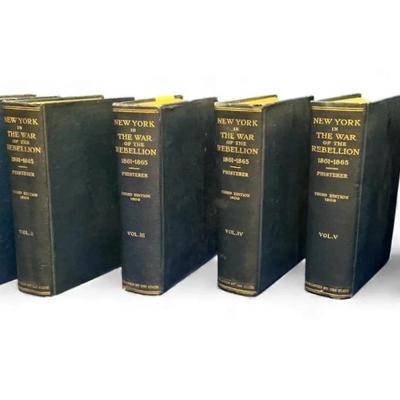 Phisterer “New York in The War of the Rebellion” Third Edition 6 Volume Set (1909)