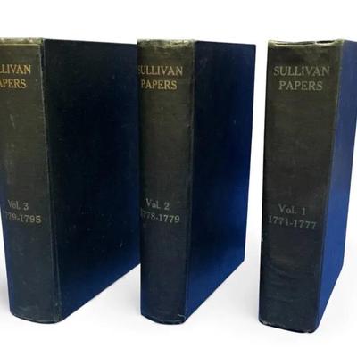 Sullivan Papers 3 Volume Set - Revolutionary War (1930)
