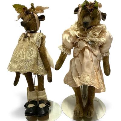 Bears n Company Ingrid Schmid Victorian Girl Bears