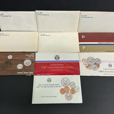 Uncirculated Coin Sets - 1970’s & 1980’s