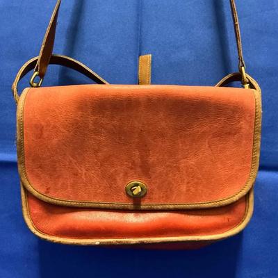 Vintage Coach Spectator City Red Leather Bag