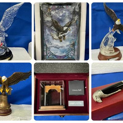 Hawthorne Village & Bradford Exchange Eagles & More 