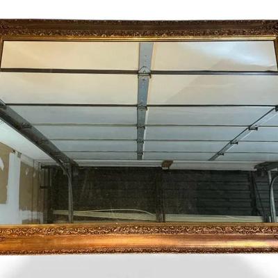 Large Wood Framed Mirror (35 x 49)