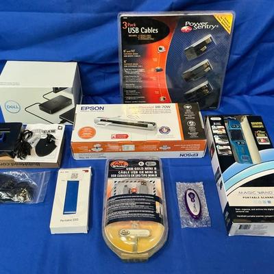 Dell Docking Station, USB Gold Mini B, Magic Wand Scanner, Rapid Receipt & More 