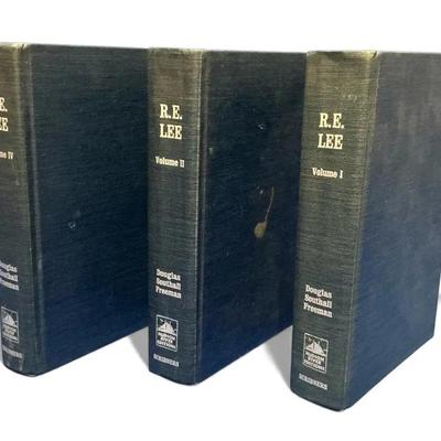 Douglas Southall Freeman “R.E Lee” 3 Volumes - Incomplete 
