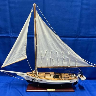 Skipjack Wooden Boat Model 