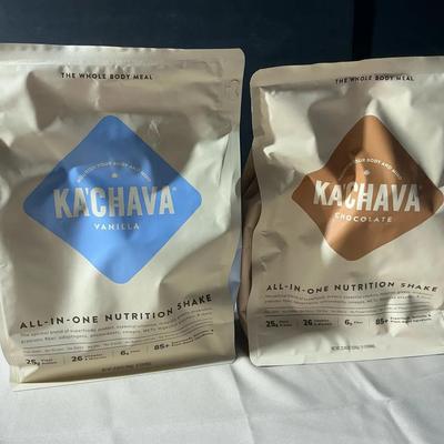 Kachava Chocolate And Vanilla All In One Nutritional Shake Exp 1/26
