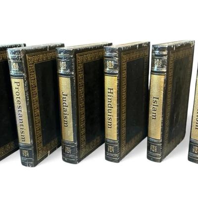 Easton Press Religion Books - 6 Volume Set (Sealed)