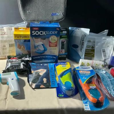 Gel Insoles, Wrist Wraps, Lense Wipes And More 