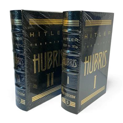 Easton Press “Hitler Hubris” by Ian Kershaw Vol 1 & 2 (Sealed) (CVO204) 