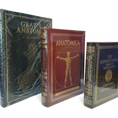 Easton Press John Hopkins, Anatomica, Gray’s Anatomy (Sealed)