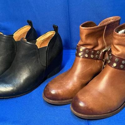 Ugg Darling Harness Booties & Naya Black Booties Womens size 7.5