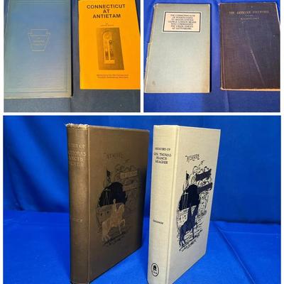 Civil War Books - Memoirs of Gen. Thomas, An American Volunteer & More 