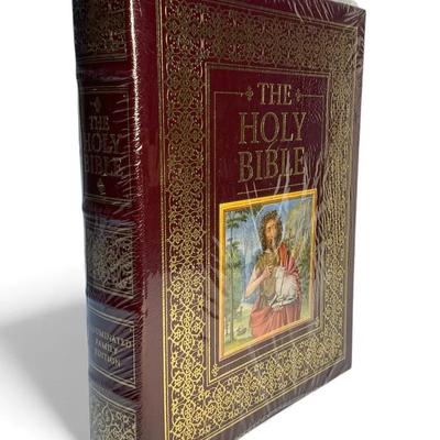 Easton Press “The Holy Bible” Illuminated Family Edition (Sealed)