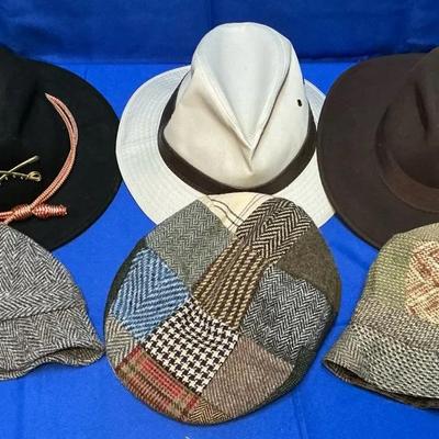 Irish Donegal Tweed, Indiana Jones, Duluth, & New York Hat Co Hats