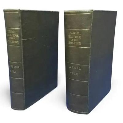 B.J Lossing “Personal Field Guide to the American Revolution” 2 Volumes 
