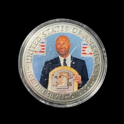 Derek Jeter American Silver Eagle 